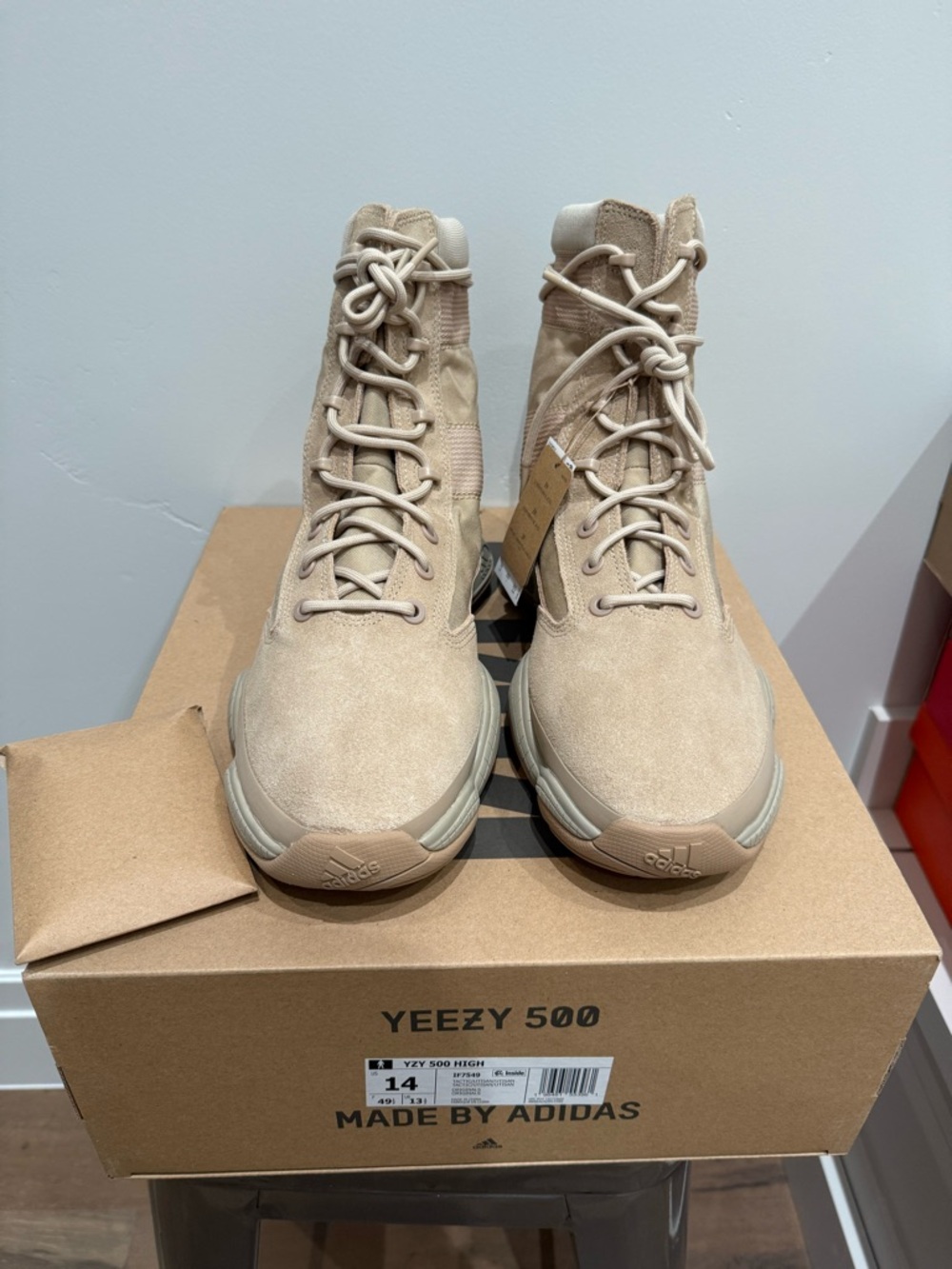 adidas Yeezy 500 High Men’s Boots - Sand